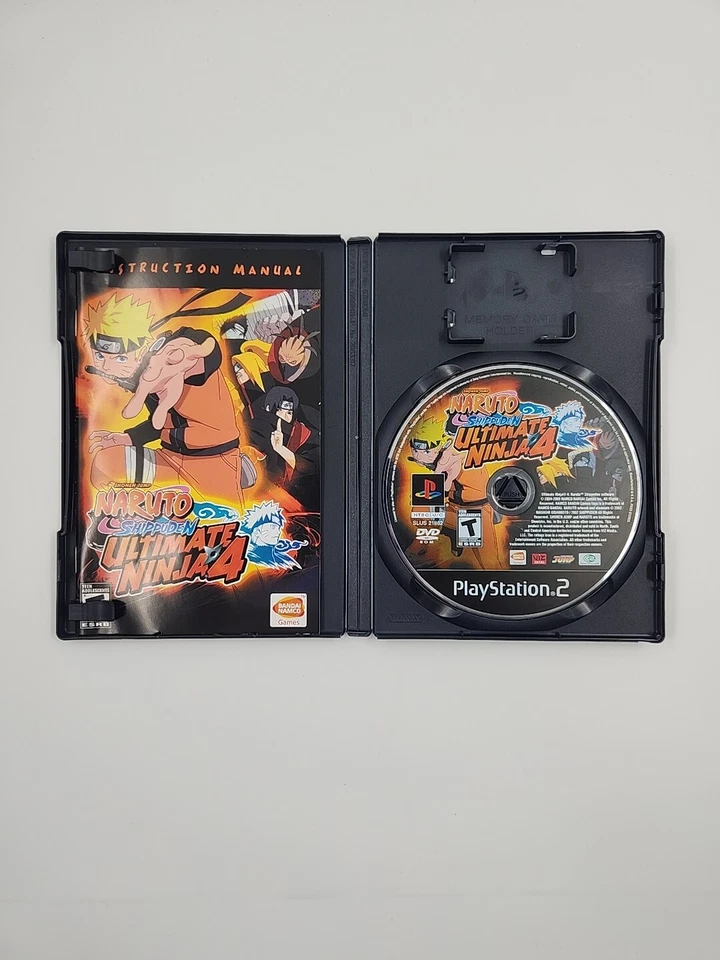 Ultimate Ninja 4 Naruto Shippuden PS2 PlayStation 2 Completo En Caja Original Foto 3 de 4