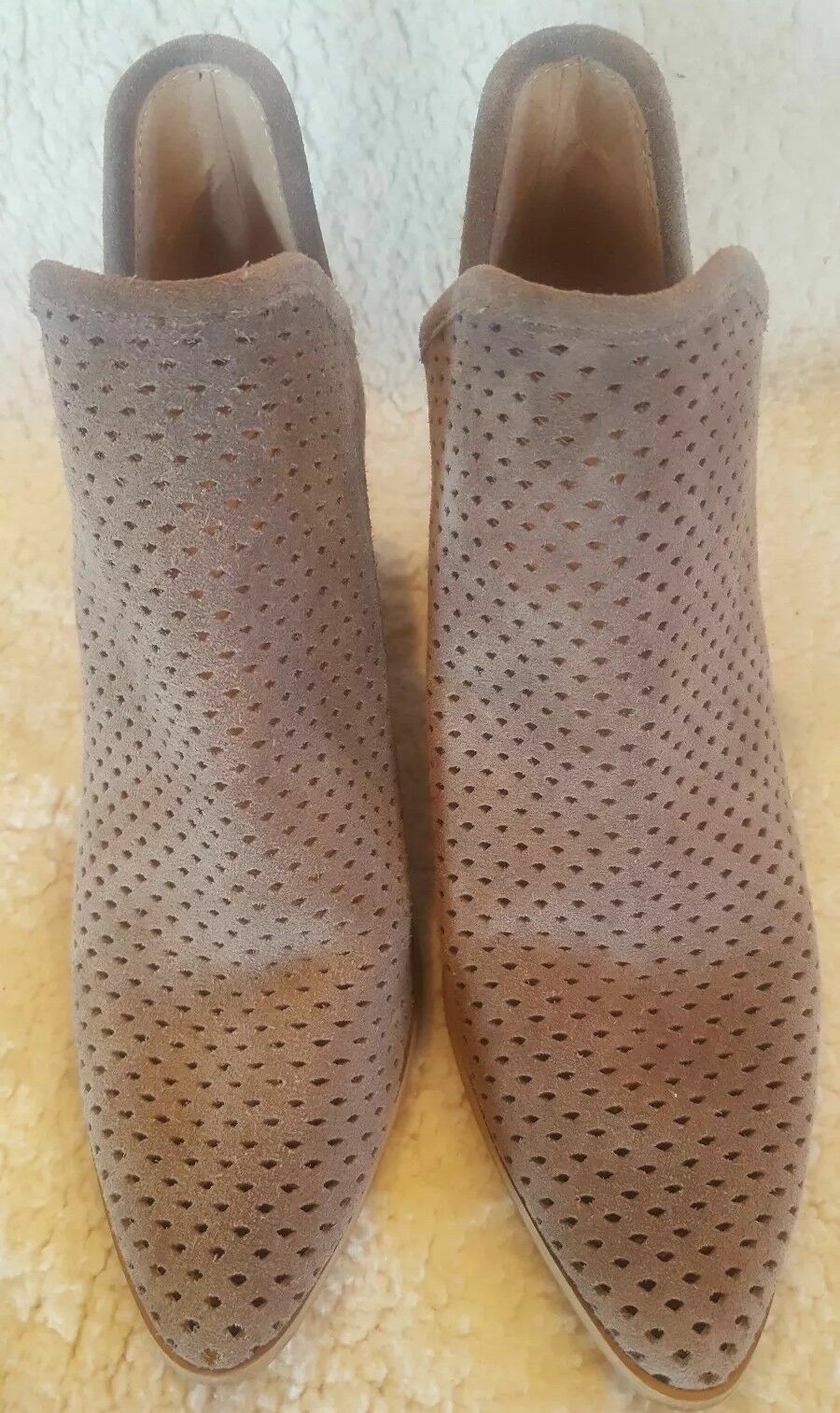 Lucky Brand Suede Ankle Boots Size 9 