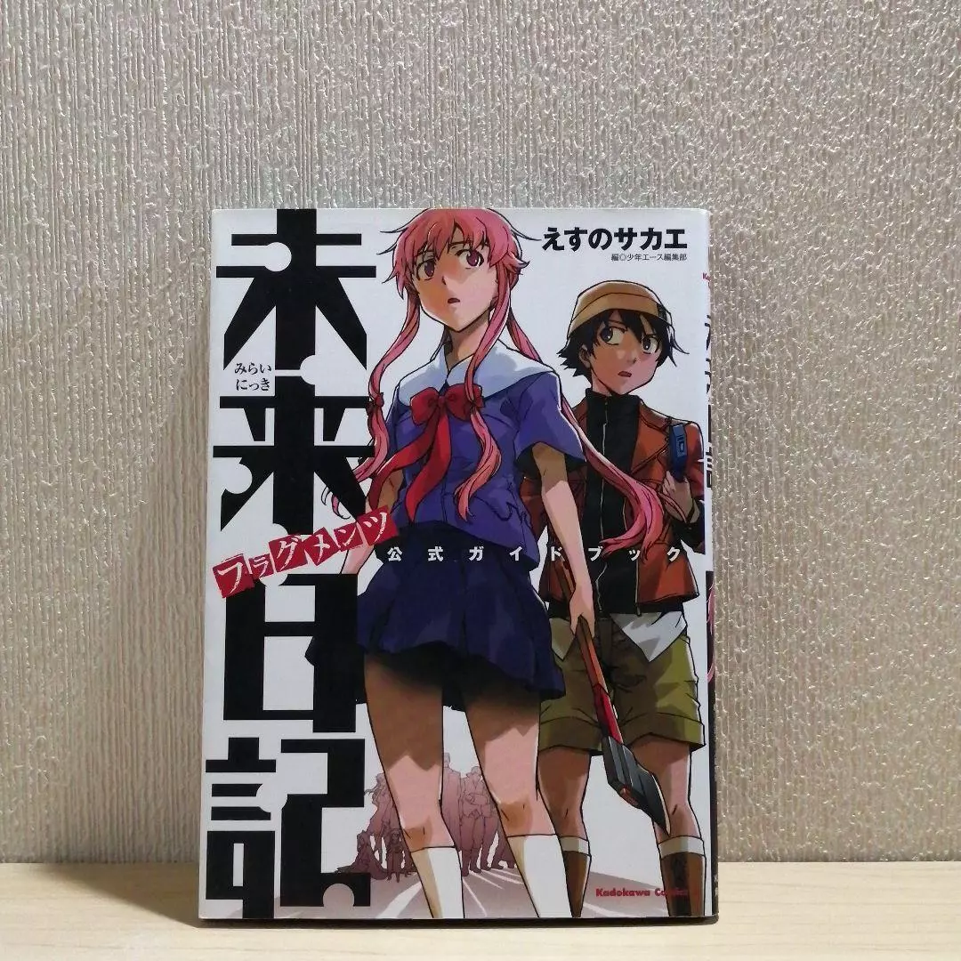 Future Diary Mirai Nikki Official Guide Art Book Japan Anime