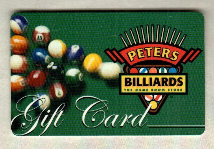  Peters Billiards