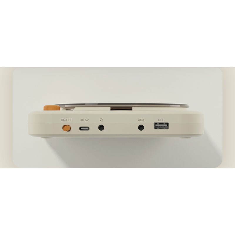 SA-059 HiFi Vinyl CD Player Portable Bluetooth Audio Player DC 5V
