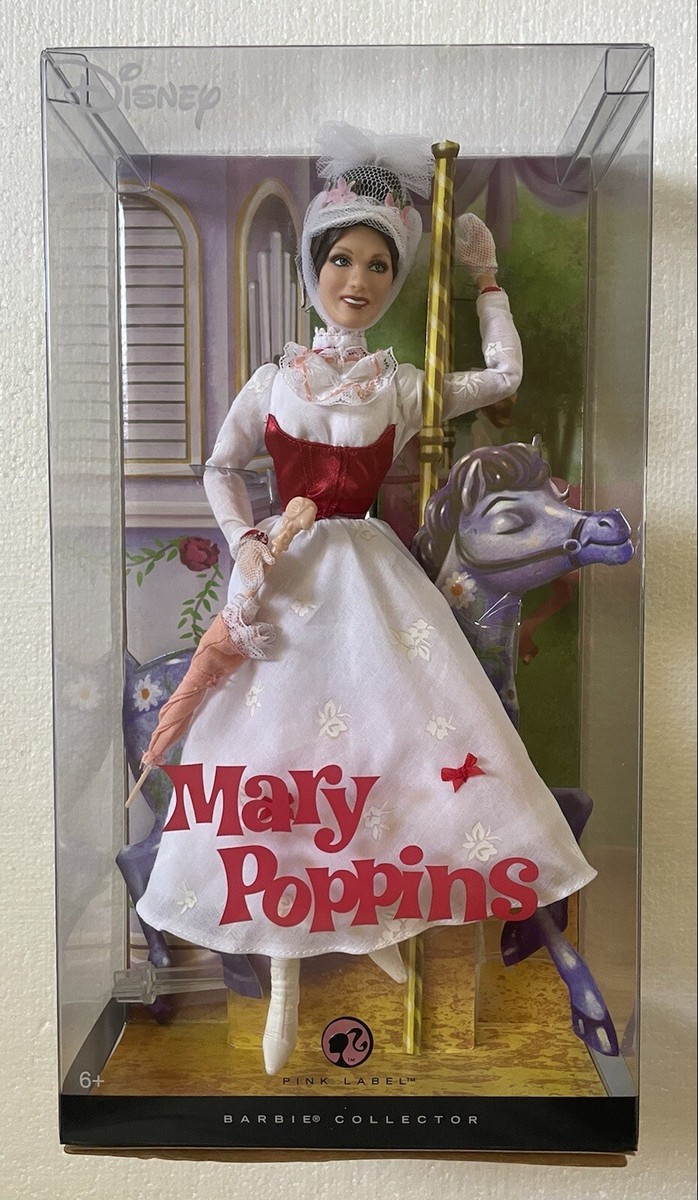 Barbie Collector Mary Poppins Pink Label Mattel 2008 NIB