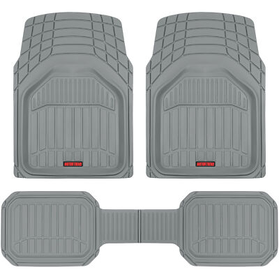 Motor Trend Trim-to-Fit All Weaher Defender Car Floor Mats Front & Rear Liners