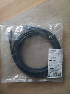 PureLink Active USB v3.2 Gen 2x1 Aktives USB-C Kabel 5m PI6000-050