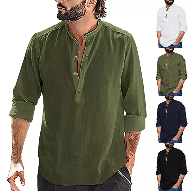 Chemise lin online homme plage