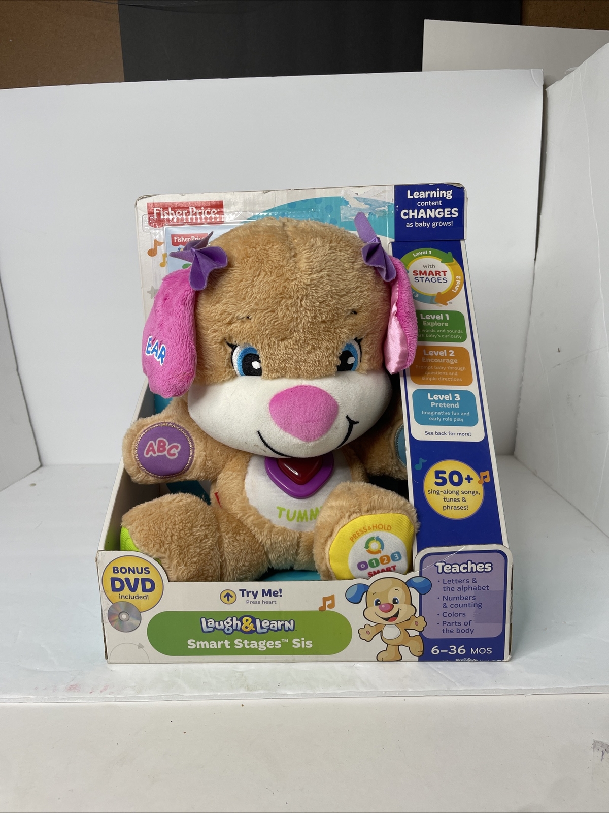 Fisher-Price Laugh & Learn Smart Stages Sis Plush Toy  - Best Buy