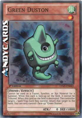 ENGLISCHE Green Duston Karte / Green Pulver   Common SP   LTGY EN043   YUGIOH