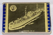 VINTAGE 1940-50s Redi-Slip US Navy USS DIONYSUS AR-21 Still Sealed New Old Stock