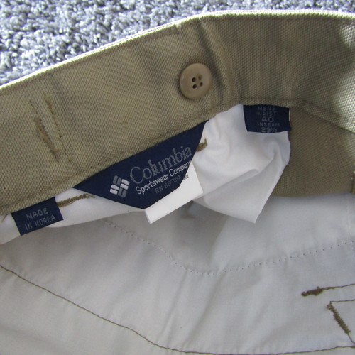 Vintage Columbia Pants Mens 40X29.5 Canvas Hunting Outdoors - Picture 3 of 16
