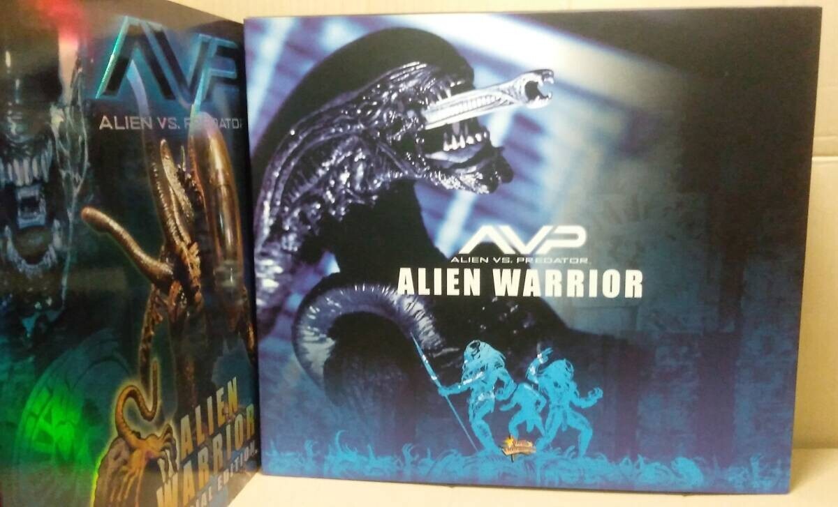 HOT TOYS MMS029 AVP Alien VS. Predator Alien Warrior Brown Version