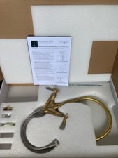 Perin & Rowe kitchen tap. Minoan. Satin Brass