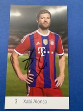 XABI ALONSO Weltmeister 2010 Bayern München  signed  Autogrammkarte 9x15