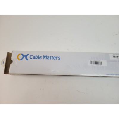 Cable Matters 180012-CAT6 Rack Patch Panel or Wallmount - New in Box