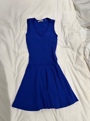 Sandro Rone stretch-knit mini dress