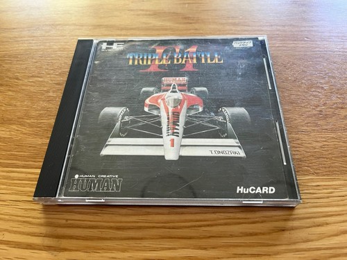 NEC F1 Triple Battle JPN Turbo Duo PC Engine Not TurboGrafx Racing Game! F-1 - Picture 5 of 24