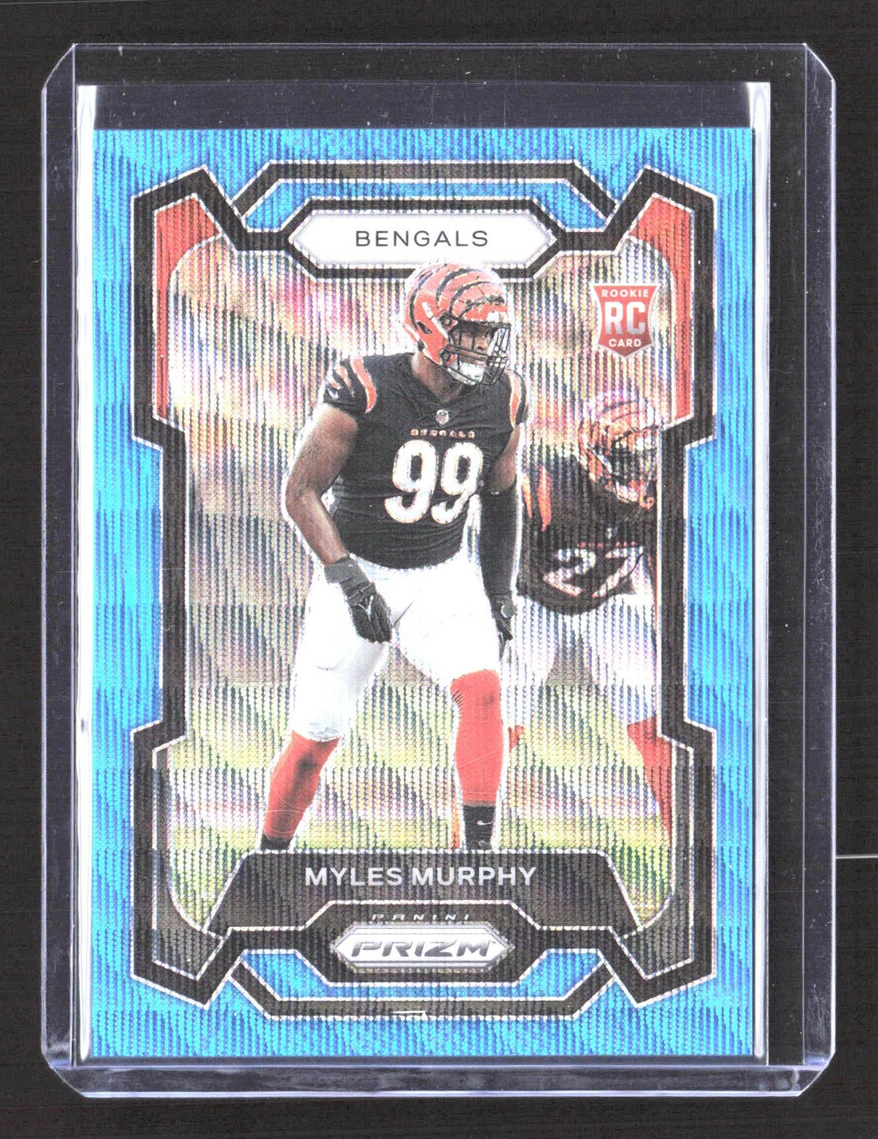 2023 Panini Prizm #320 Myles Murphy Blue Wave #/199