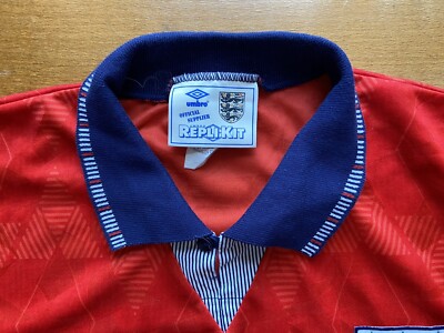 ENGLAND 1990 1993 HOME FOOTBALL SHIRT SOCCER JERSEY UMBRO VINTAGE