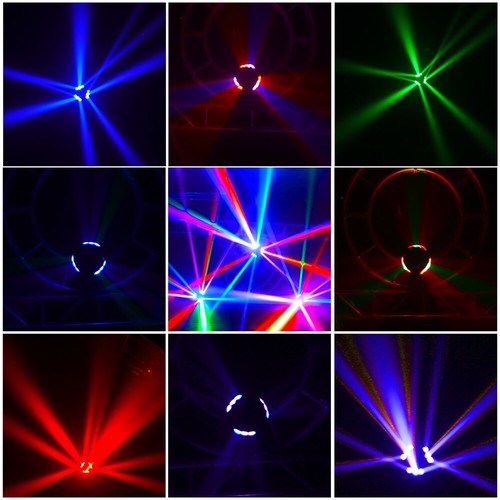 U`King 240W Spider Beam 9 LED RGB Moving Head Stage Light Spot Disco Show Event - Picture 9 of 16
