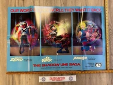 Vintage Epic Comics Store Display Poster The Shadow Line Saga