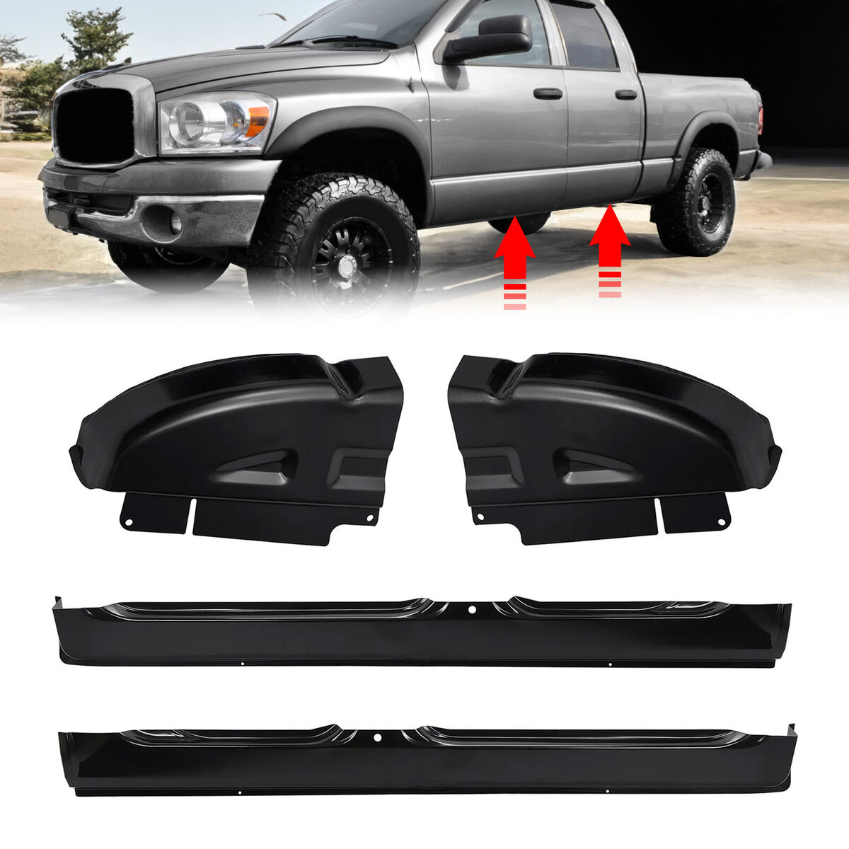 Rocker Panel Kit | RAM 2500 LARAMIE 2020 Rocker Panel Kit | RAM 2500 LARAMIE 2020