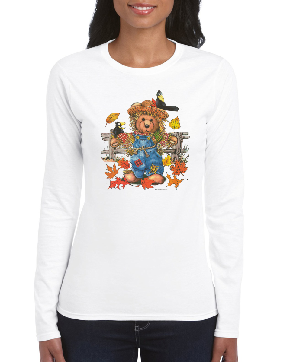 Gildan Crewneck Sweatshirt Teddy Bear 