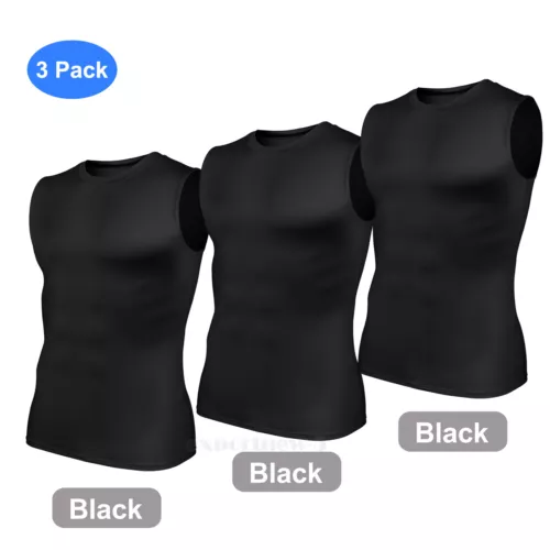 Gilet dimagranti uomo sport abbigliamento attivo top shapewear camicia compressione body shaper - Foto 27 di 36
