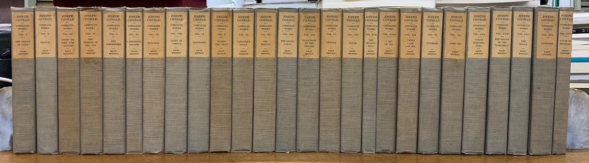 1920s Joseph Conrad Complete Works Kent Edition Complete Set