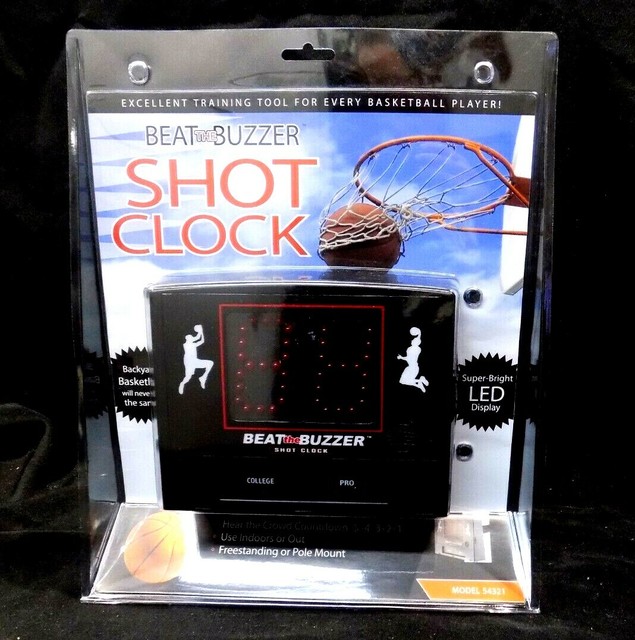 Beat The Buzzer Shot Clock LED Countdown Digital Timer