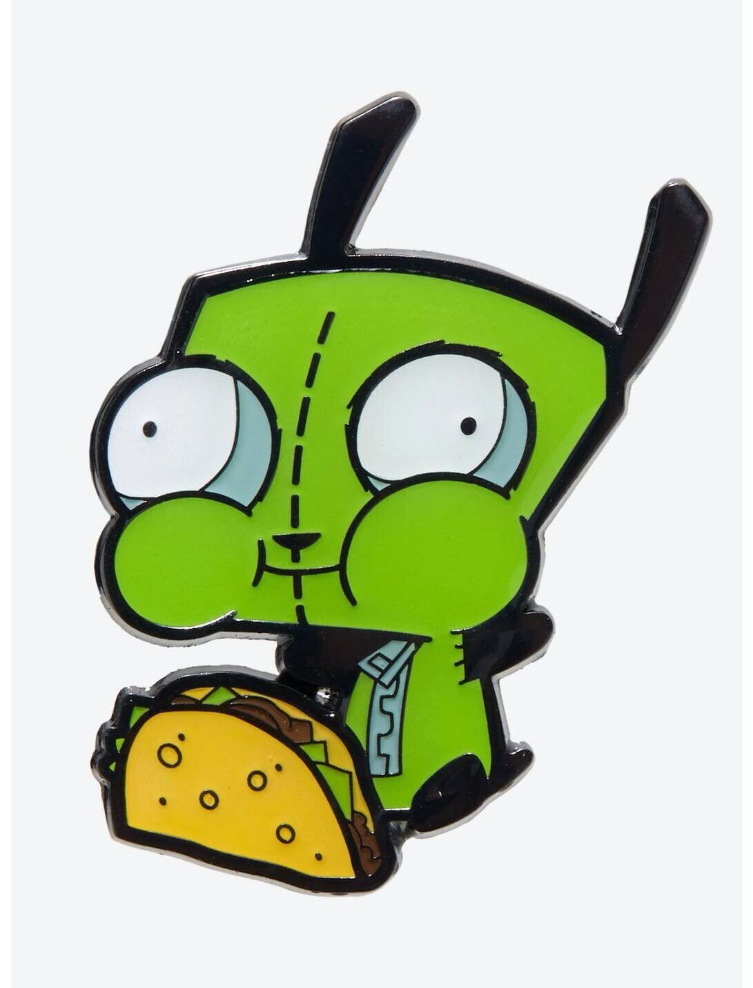 Invader Zim GIR WITH TACO Enamel Pin NEW EBay invader-zim-gir-with-taco-enamel-pin-new-ebay