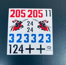 Heng Long  Taigen Torro  King Tiger 1/16 RC tank Heng Long decal Stickers UK