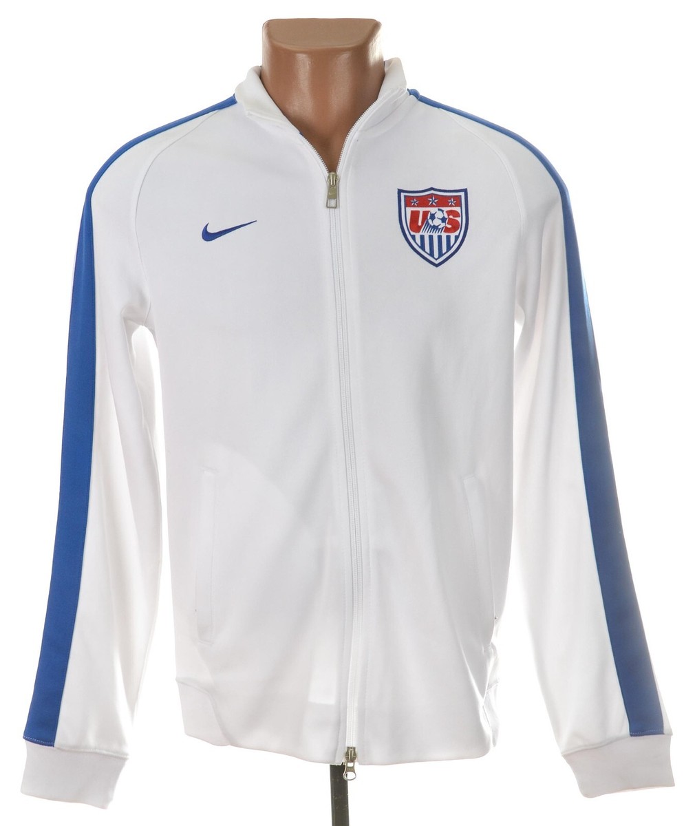 【希少】NIKE イングランド代表2014シーズン トラックジャケット/白/XL BNWT* USA 2014/2015 FOOTBALL TRACK JACKET JERSEY NIKE SIZE S ADULT