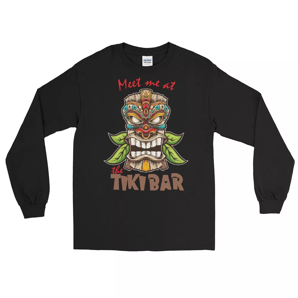 Tiki Bar Men’s Long Sleeve Shirt