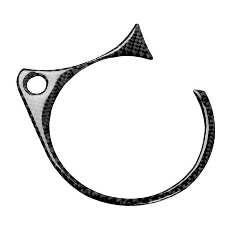 3pcs Carbon Fiber Instrument Cluster Panel Trim Fit For Nissan 370Z