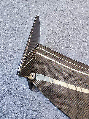 REAL Carbon Fiber Rear Trunk Lip Spoiler Wing Fit Aston Martin Vantage F1 18-23 - Picture 7 of 10