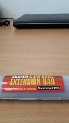 Core Drill Extension. Am-Tech F1205. 350mm Core Drill Extension Bar. (C8-2).