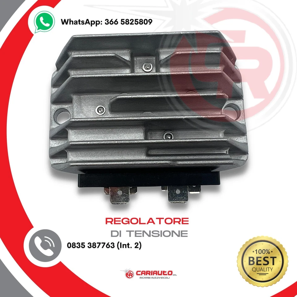 Regolatore Di Tensione SAPRISA Trattori Lombardini Ruggerini 12V 6 Pin + Pin W - Immagine 4 di 4