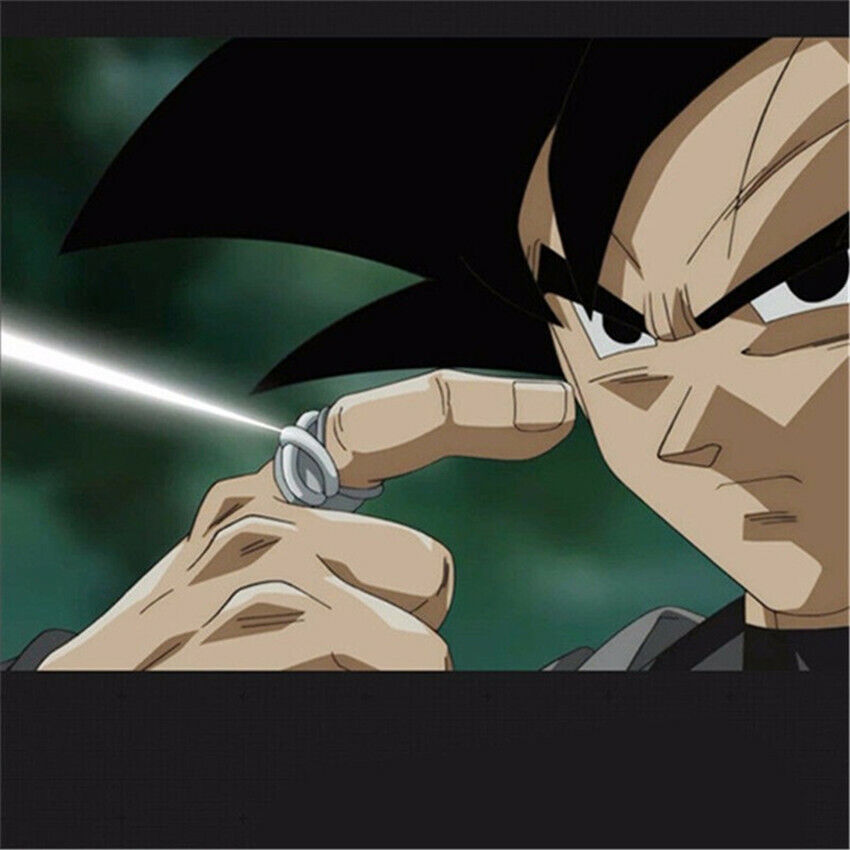 Anime Masculino Dark Goku Time Ring Em Torno De Dragon Ball