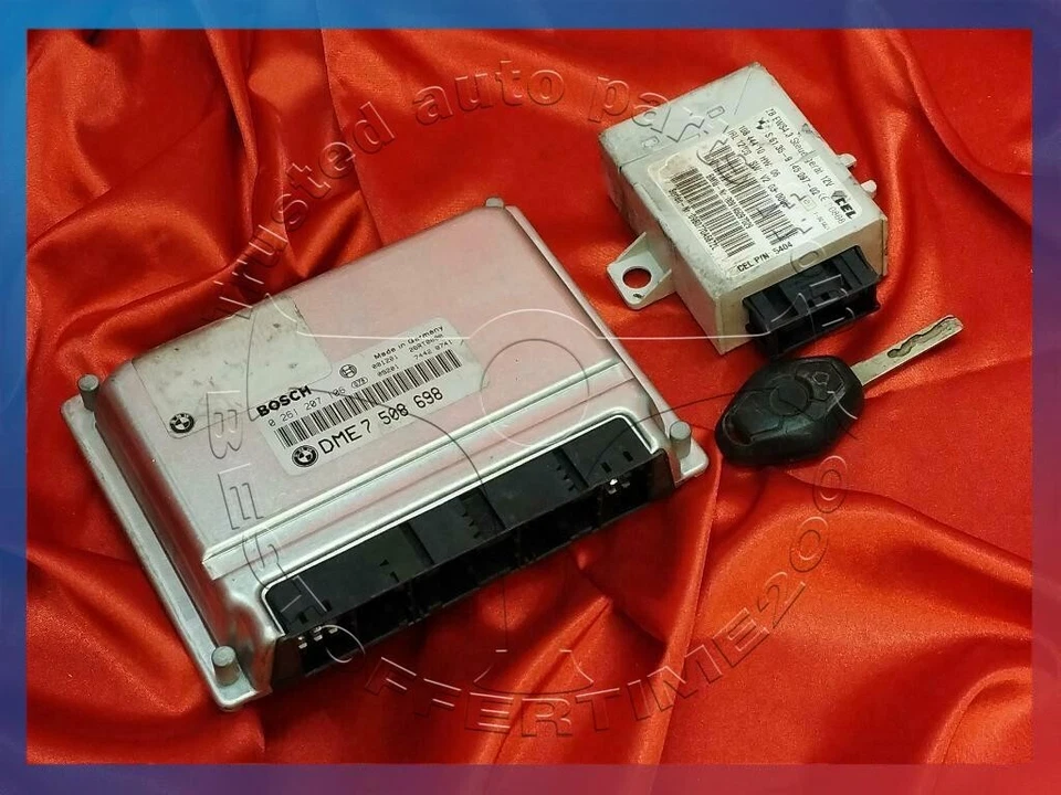 JUEGO LLAVES BMW E38 E39 E53 5 7 X5 SERIES 4.0I 4.4I M62 motor ecu dme módulo ews4.3 Foto 2 de 4