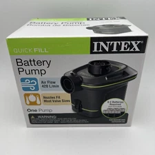 NEW Intex Quick Fill Battery Pump GR10