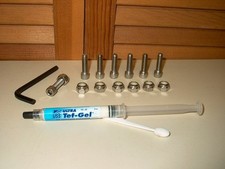 Replacement Southwest AIR, AIR-X, AIR30 Wind Turbine Blade BOLT KIT with TEF-GEL