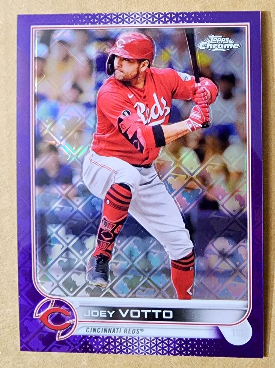 2022 Topps Chrome Logofractor Edition Purple Refractor /250 Joey