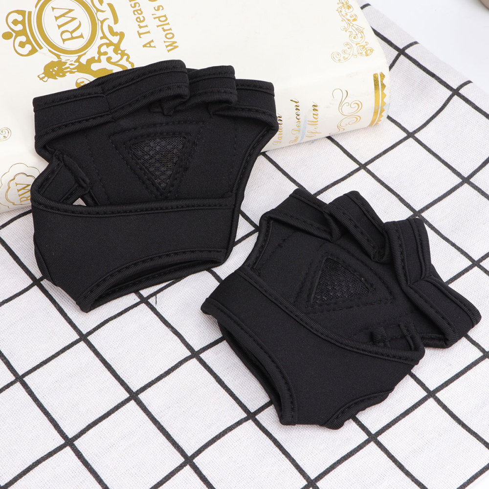 Weight Lifting Gloves Non- Gloves Men Gym Glove Fingerless Gloves