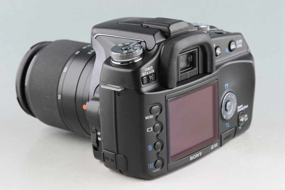 SONY α 100/DT 18-70mm (良品） Sony α100 + DT 18-70mm F/3.5-5.6 Macro Lens *Japanese
