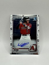 2020 Bowman Chrome Prospects Wildred Patino Auto #CPA-WP Diamondbacks