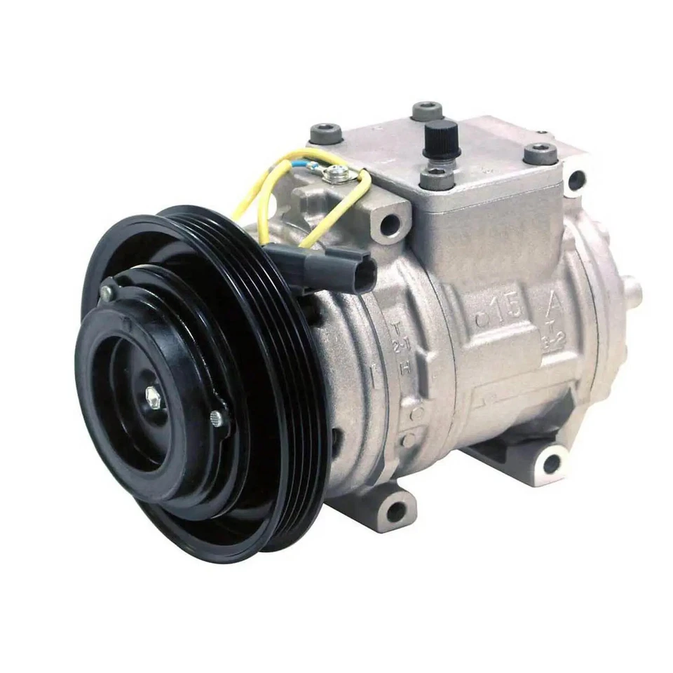 DENSO 471-1424 Compressor w/ Clutch For 91-92 Acura NSX - Image 2 of 3