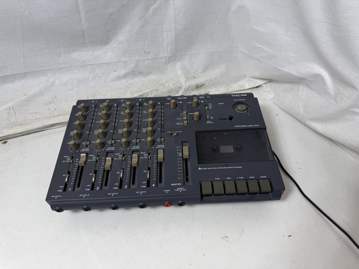 TASCAM Portastudio 414 Mk1 4 Track Analog Cassette Recorder for