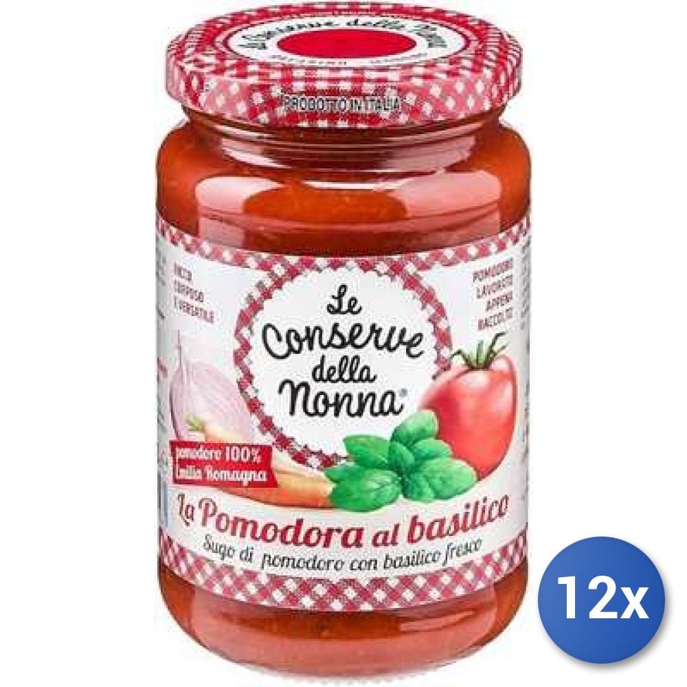 12X Multipack Grandma's Tomato/Basil Sauce 350g