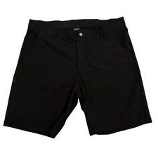 Sunday Swagger Shorts Men’s 36 Black Everywear Golf Casual Stretch Pockets
