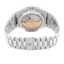 Patek Philippe Nautilus Chronograph Steel Mens Watch 5980 Box Papers 8