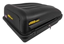 Jegs 10 Cubic Ft. Rooftop Cargo Carrier Heavy-duty Weatherproof Lockable Hard